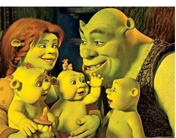 O amor de Fiona e Sherk