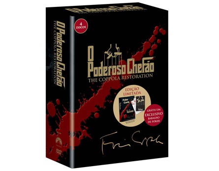 DVD Coleção O Poderoso Chefão - A máfia italiana sob o olhar de Coppola