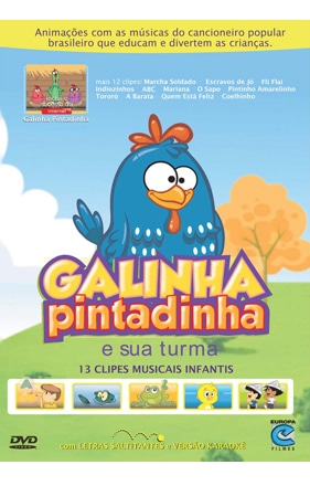 DVD Galinha Pintadinha e Sua Turma