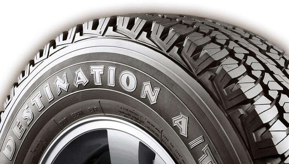 Índice de carga: 101/104 - 825/900 Kg Pneu Firestone Destination índice de carga