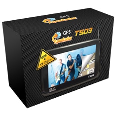 navegador GPS Apontador T503 caixa