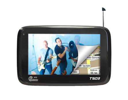 navegador GPS Apontador T503