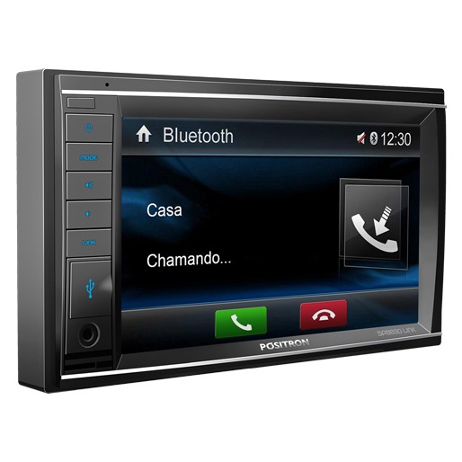 som automotivo pósitron sp8830 bluetooth