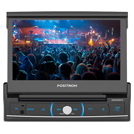 som automotivo dvd player pósitron sp6720