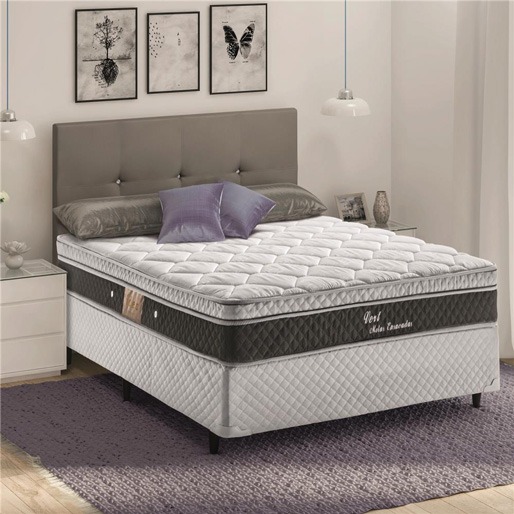 Cama Box Colchão Casal Herval