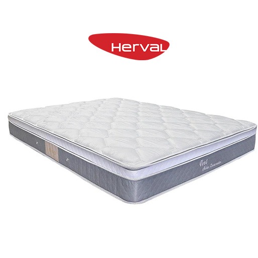 Colchão Casal Herval Vert com Pillow Top One Side Colchão Casal Herval Vert Pillow Top One Side