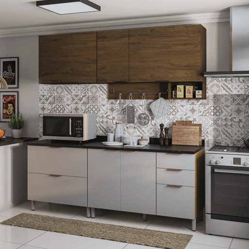 cozinha bartira Rubi 4 peças