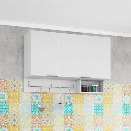 Cozinha Bartira Rubi armários modulares