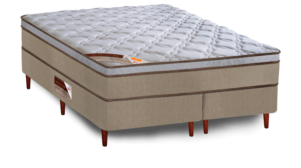 Cama Box King Size Revolution da Castor Cama Box King Size Castor Revolution