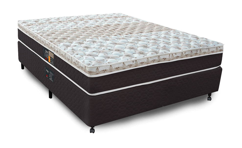Cama Box Sleep Class Hibrido Castor King Size