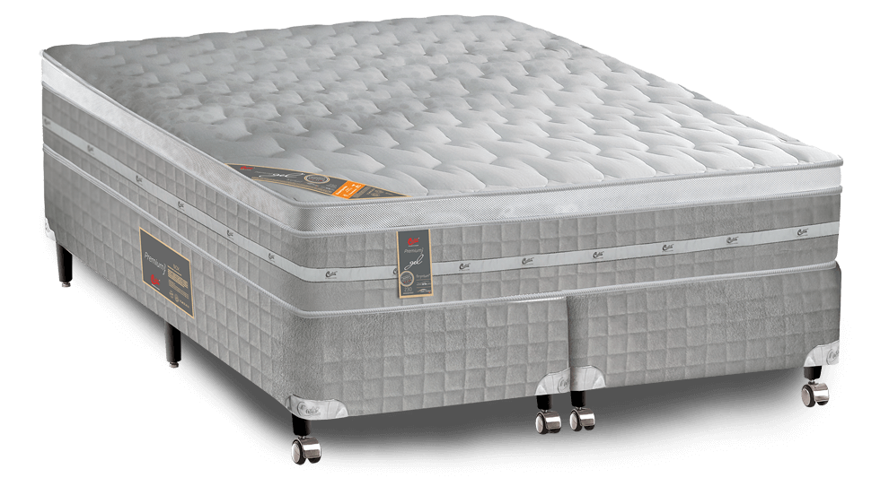 Cama Box Queen Size Castor Premium Gel Cama Box Queen Size Castor Premium Gel