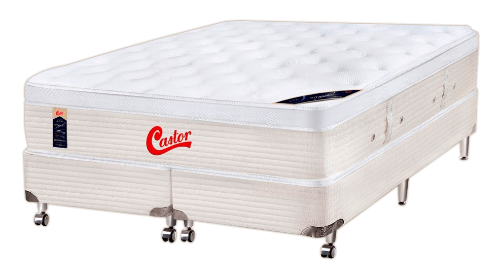 Colchão Castor Molas Pocket Gold Star SLX Vitagel O.F |  www.castorcolchao.com.br a Sua Loja de Colchão Castor com Menor Preço