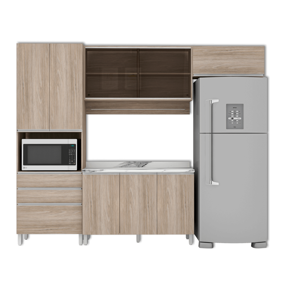 Cozinha Bartira Amazonita 5 Peças