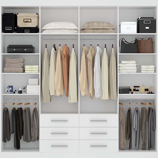 Guarda-Roupa Santos Andirá Havana Master Estilo Contemporâneo