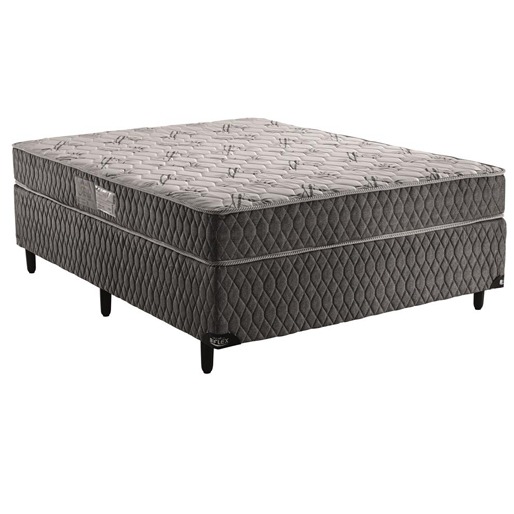 Colchão Casal Biflex Ávila espuma molas revestimento poliéster