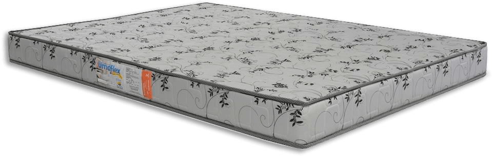 Colchão de Solteiro Umaflex Sublime Cinza Floral Colchão Solteiro Umaflex Sublime Cinza Floral