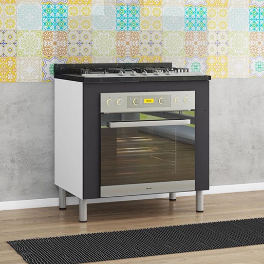 balcão forno cooktop bartira Rubi