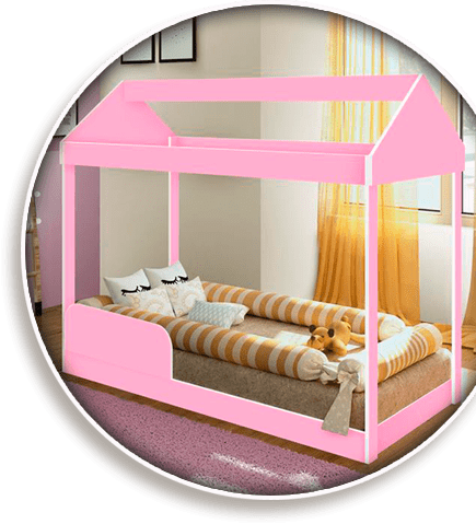 Cama Infantil Montessoriana segurança proteção lateral