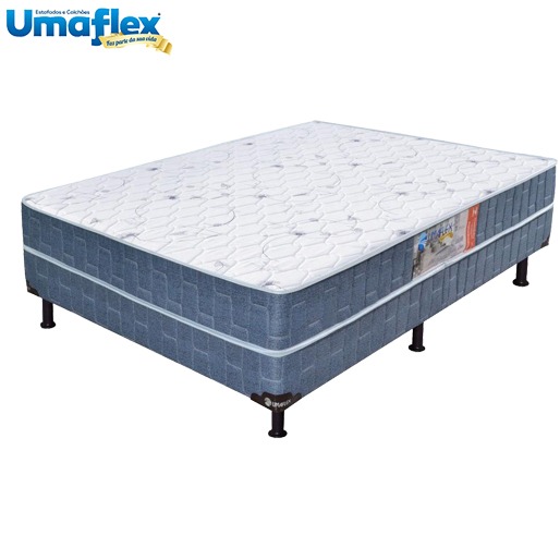 Colchão de Espuma D28 Cama Box Conjugado Casal Umaflex Native