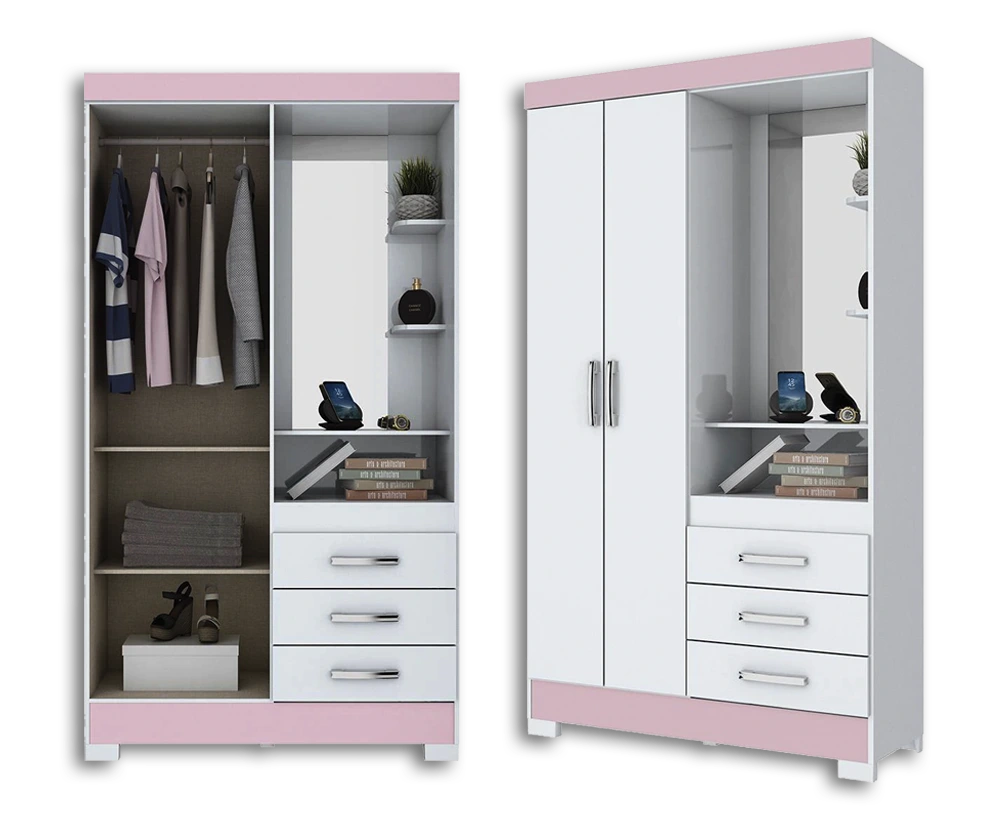 Guarda-Roupa Henn Blosson Flex Guarda-Roupa Henn Blosson Flex