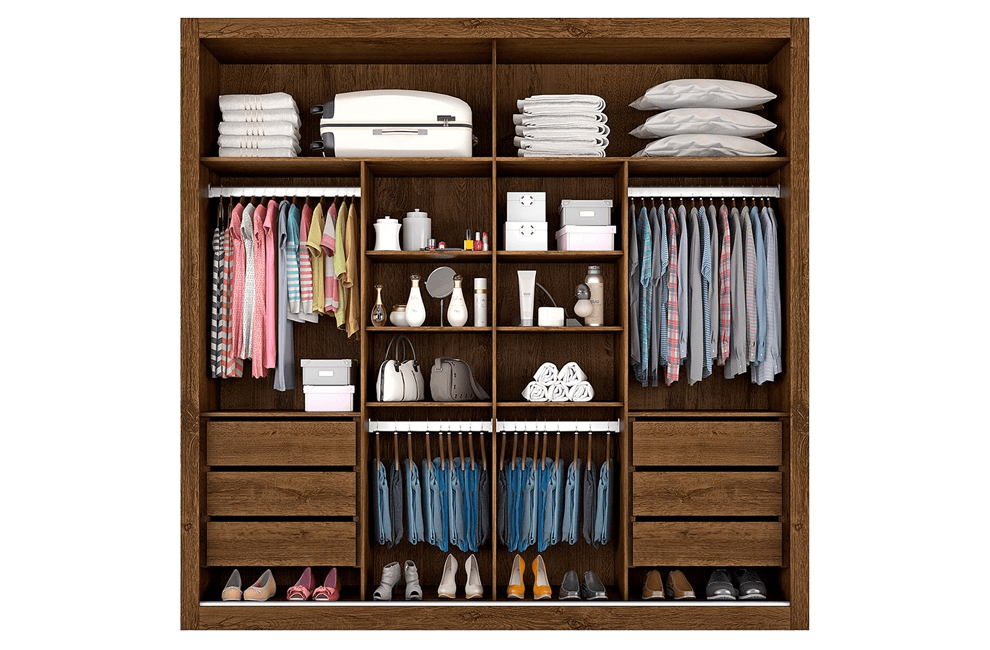 Guarda-Roupa Made Marcs Sevilha Flex 2 Portas