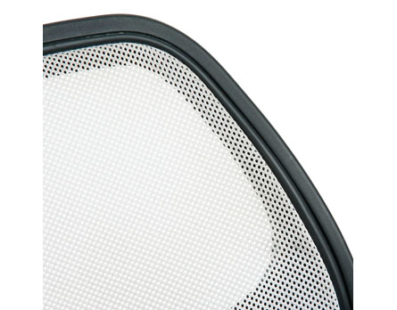 Encosto em nylon: modernidade e durabilidade - Além de bonito, o encosto feito em nylon aumenta a vida útil da sua cadeira e promove conforto total
