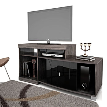 rack Vamol Led Vulcano Preto design