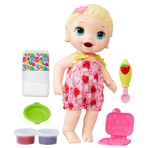 Boneca Hasbro Baby Alive - Lanchinhos Divertidos boneca hasbro baby alive lanchinhos divertidos