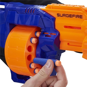 Lançador Hasbro Nerf Surgefire 15 Dardos