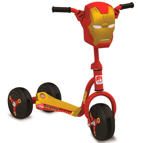 Patinete Clássico Bandeirante Homem de Ferro Vermelho patinete clássico bandeirante homem ferro vermelho