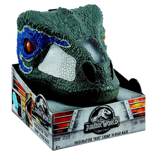 Máscara Velociraptor Olhos Movimentam