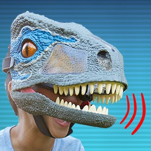 Máscara Velociraptor Mattel Mandíbula 