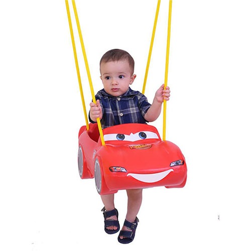 Brinquedo indicado para crianças entre 1 e 3 anos balanço infantil xalingo carros bebê criança relâmpago Mcqueen 1 3 anos brinquedo