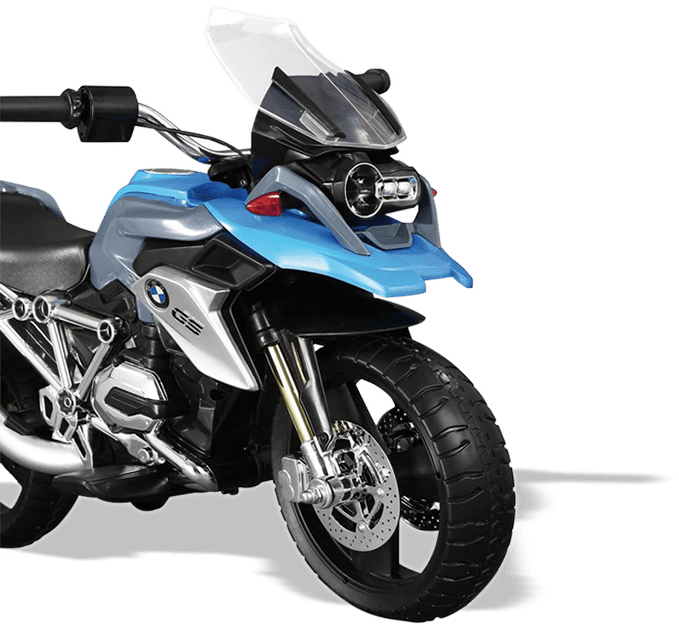 Painel com luzes e som Moto BMW GS Bandeirante bateria 12V
