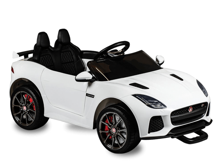 Carro Elétrico Bandeirante Jaguar 12V Branco Carro Elétrico Bandeirante Jaguar 12V Branco