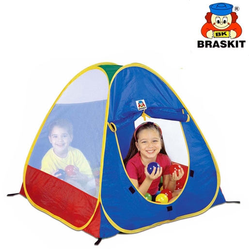 Toca Mágica Braskit Junior 100 Bolinhas brincadeira barraca barraquinha bolinhas crianças