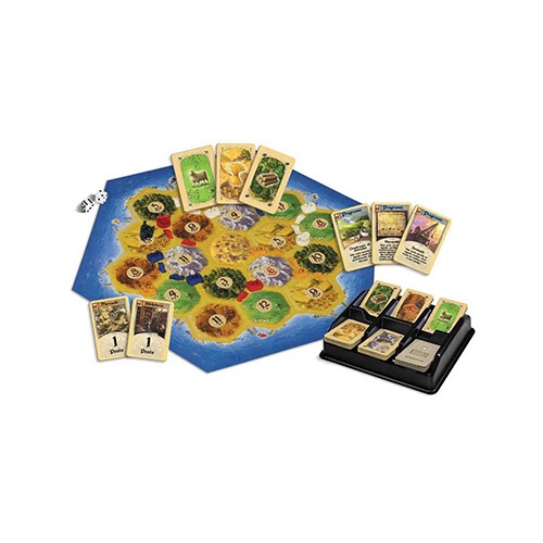 Jogo Colonizadores de Catan Grow Jogo Colonizadores Catan Grow crianças brinquedos tabuleiro dados
