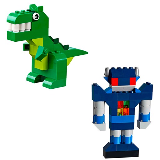 LEGO Classic 303 Peças Suplemento Criativo crianças garotada montar desmontar