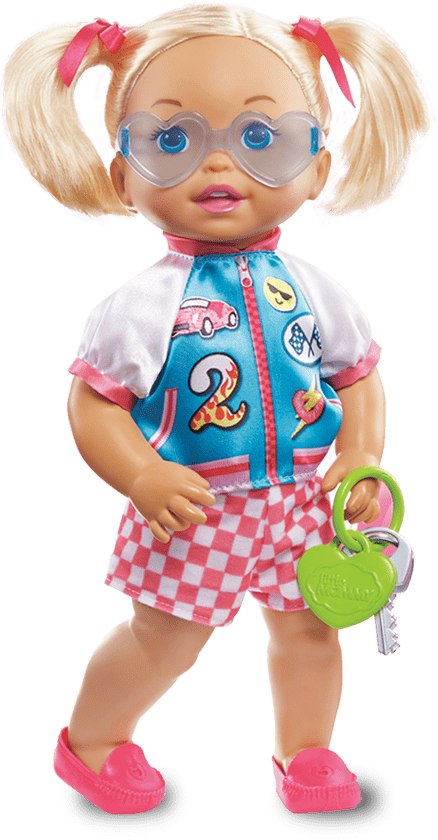 Boneca Little Mommy Passeio com Bolhas da Mattel Boneca Little Mommy Passeio Bolhas Mattel