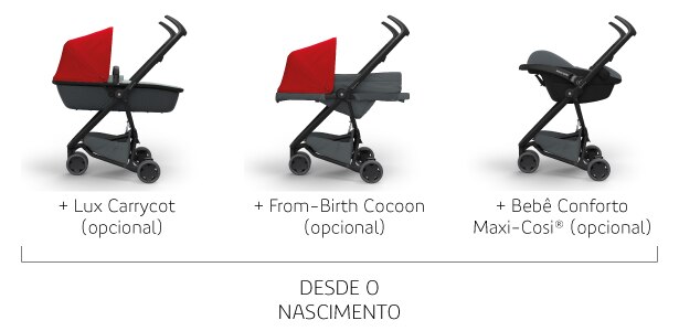 Recomendado desde o nascimento Recomendado desde o nascimento