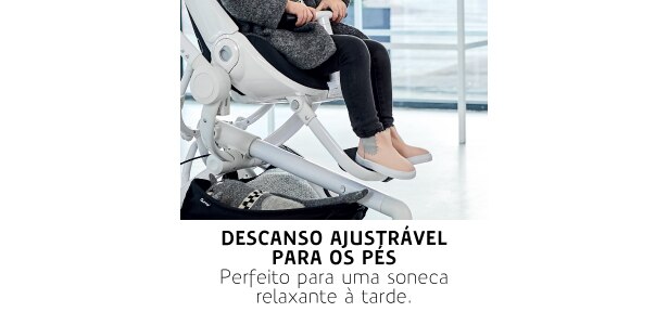 Descanso ajustável para os pés Descanso ajustável para os pés
