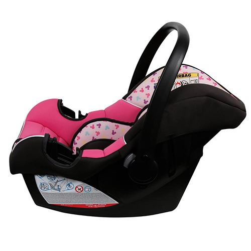 Cadeira Para Automóvel Team Tex Disney Beone Minnie  lateral 13kg capota segurança Inmetro