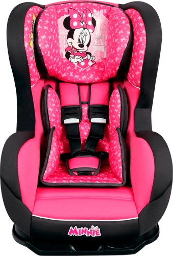 Cadeira Para Automóvel Team Tex Disney Primo Minnie Cadeira Automóvel Team Tex Disney Primo Minnie - Até 25kg – Rosa