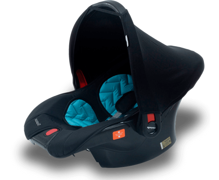 Bebê Conforto Status Voyage - Até 13 kg - Azul e Preto