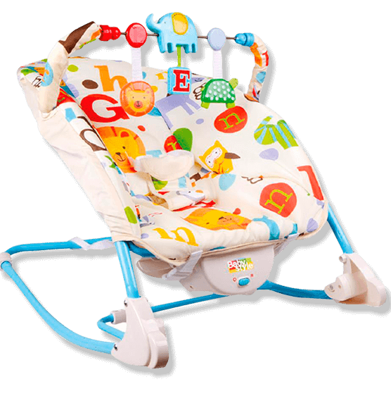 Cadeira de Descanso Baby Style Letrinhas Musical Incentivo Desenvolvimento Cadeira de Descanso Baby Style Letrinhas Musical