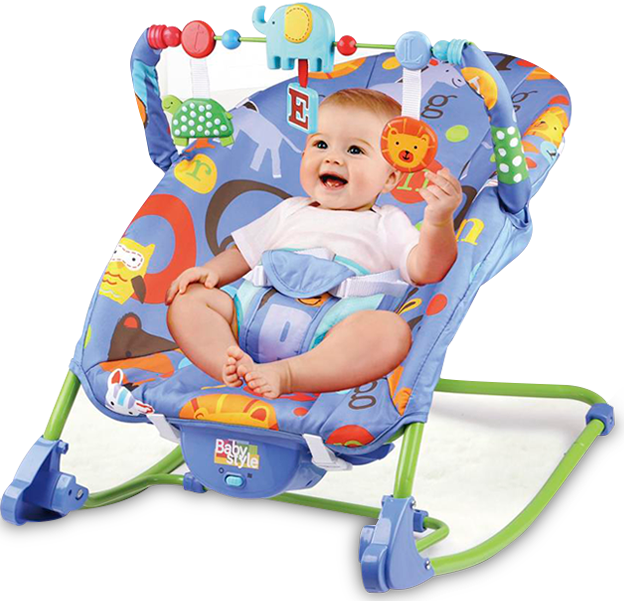 Cadeira de Descanso Baby Style Amigos do Bosque Musical Cadeira de Descanso Baby Style Amigos do Bosque Musical