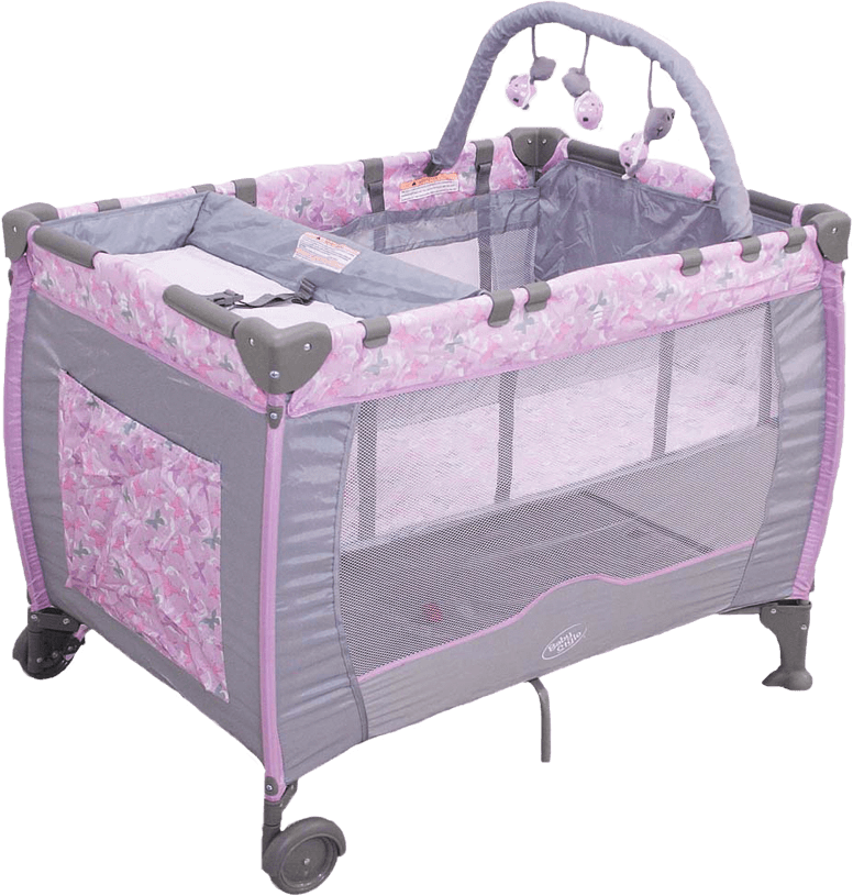 Berço Desmontável Baby Style Plus 663506 – Borboleta
