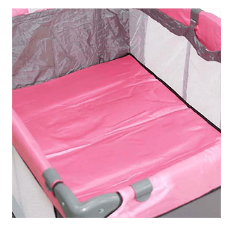 Berço Compacto Baby Style 116810C Rosa Confortável Berço Compacto Baby Style 116810C Rosa