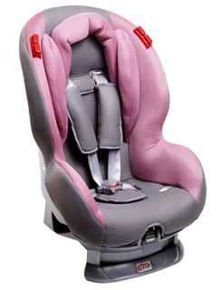 Cadeira para Automóvel Styll G1/G2 DRC-0202029 Cinza/Rosa