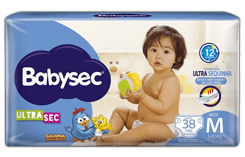 Fralda Babysec UltraSec Galinha Pintadinha M 44 unidades Fralda Babysec UltraSec Galinha Pintadinha M 44 unidades